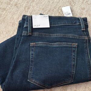 LOFT High Rise Women's Jeans - Deep Indigo